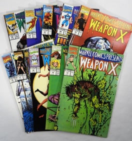 (10) WEAPON X MARVEL COMICS RUN