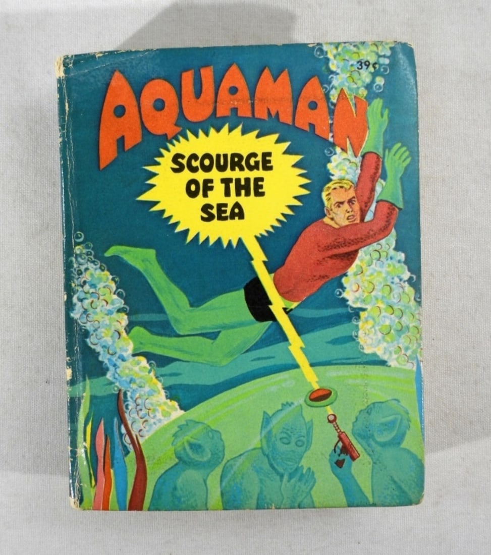 1968 AQUAMAN SCOURGE OF THE SEAL BOOK (1 of 2)