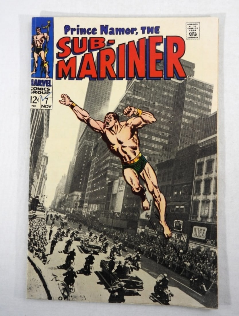 1968 SUB-MARINER #7 MARVEL COMICS (1 of 2)