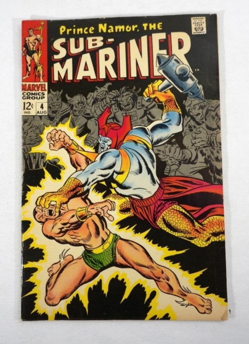 1968 SUB-MARINER #4 MARVEL COMICS (1 of 2)