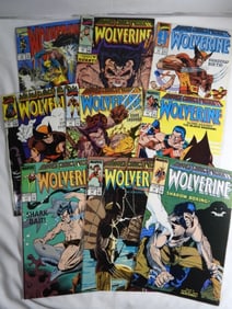(9) WOLVERINE MARVEL COMICS LOT