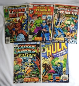 (5) MARVEL COMICS GROUP LOT - HULK