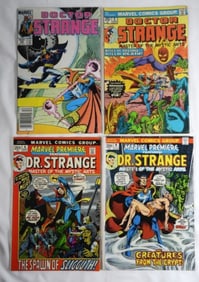 (4) DR. STRANGE MARVEL COMICS LOT