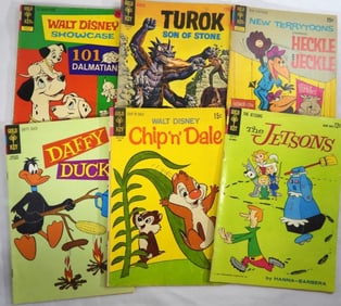 (6) GOLD KEY VTG LOT - THE JETSONS