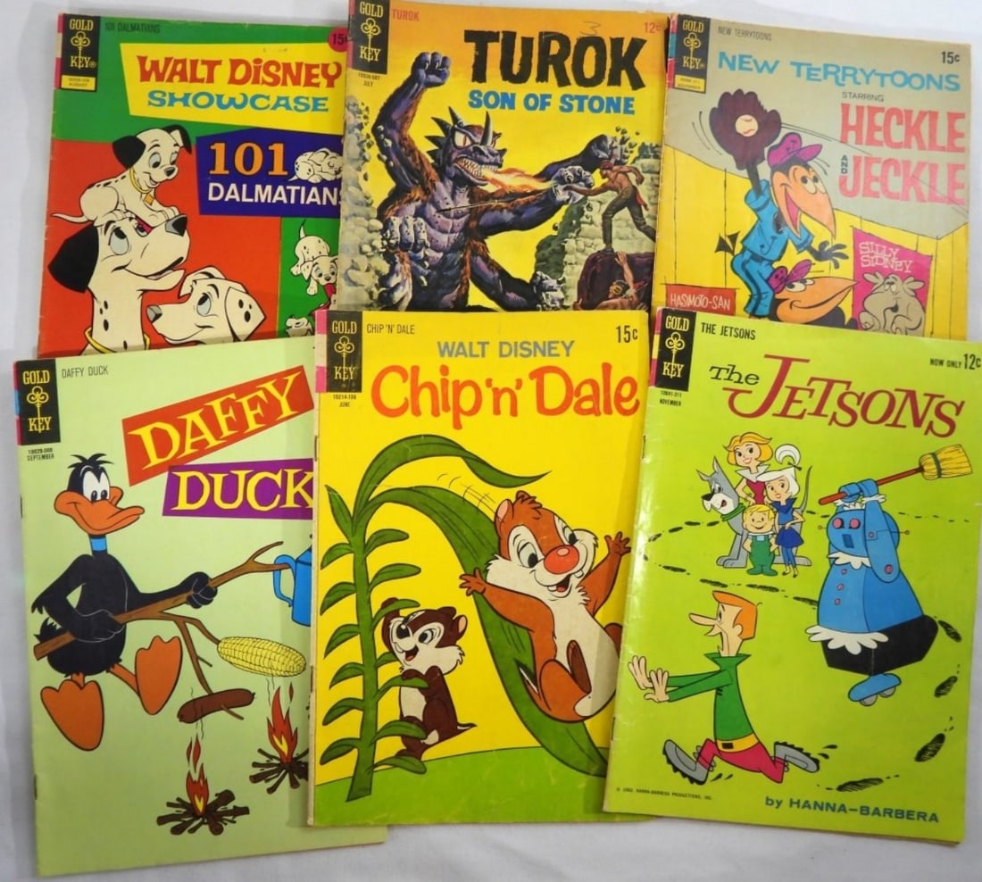 (6) GOLD KEY VTG LOT - THE JETSONS (1 of 2)