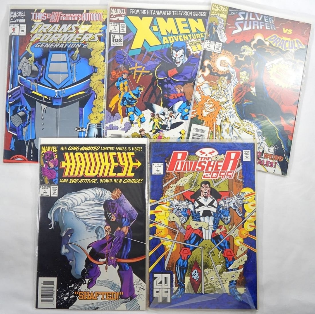 (5) MARVEL COMICS #1 ISSUES: X-MEN II (1 of 2)