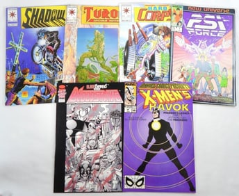 (6) COMCS - MARVEL, IMAGE & VALIANT