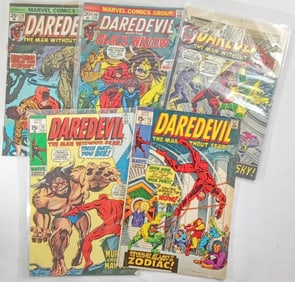 (5) MARVEL DAREDEVEL COMIC LOT
