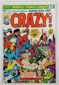 1973 "CRAZY" #1 MARVEL COMICS