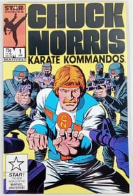 1987 STAR COMICS #1 CHUCK NORRIS