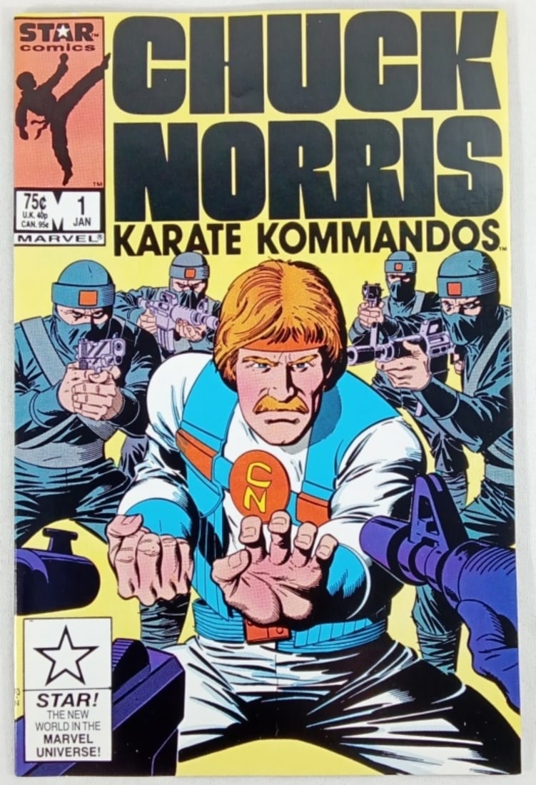 1987 STAR COMICS #1 CHUCK NORRIS (1 of 2)