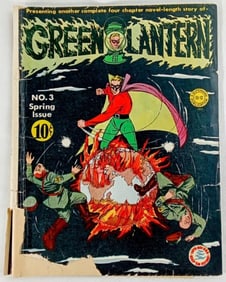 1942 No3 GREEN LANTERN DC COMICS