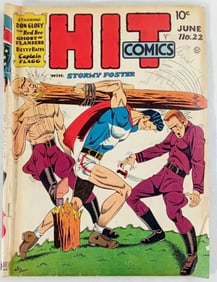 1942 HIT COMICS No 22 STORMY FOSTER
