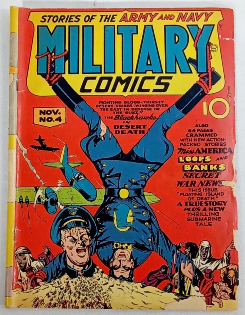 1941 MILITARY COMICS #4 (1 of 1)