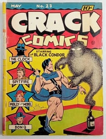 1942 CRACK COMICS VOL1 #23