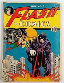 1941 FLASH COMICS VOL2 #21 SEPT