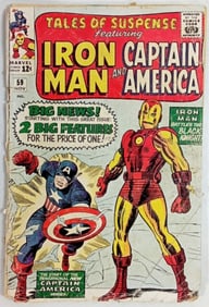 1964 MARVEL TALES OF SUSPENCE #59 NOV