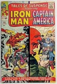 1965 MARVEL TALES OF SUSPENCE #66 JUN