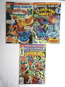 (3) 1976 MARVEL TEAM -UP #2,22 & 38