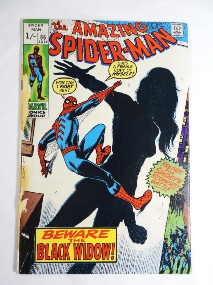 1970 MARVEL THE AMAZING SPIDERMAN #86 (1 of 3)