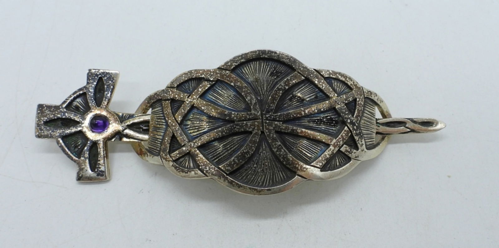 HIGHLANDER STERLING HAIR PIN (1 of 4)