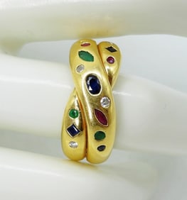 CHRISTIAN BERNARD No.82 18KYG RING