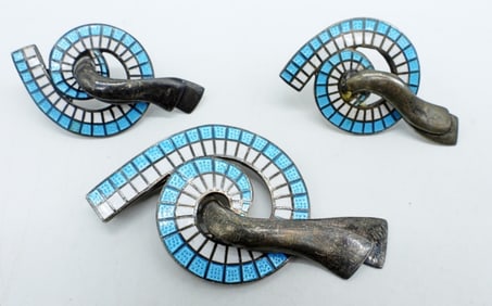 MARGOT DE TAXCO EARRINGS / BROOCH
