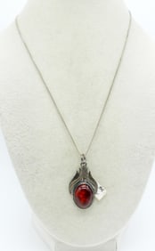 VTG SKARBIEC BALTIC AMBER 925 PENDANT