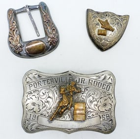 1968 VTG 925 / 10K BELT BUCKLE & MORE