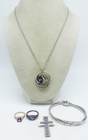 AMETHYST 925 RINGS, PENDANTS & MORE