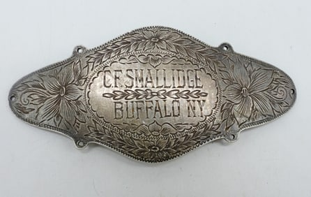 VTG STERLING BELT BUCKLE- BUFFALO NY