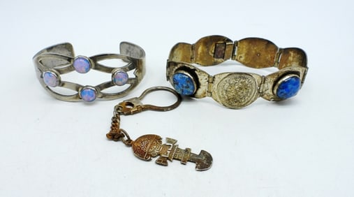 TAXCO-MEXICO BRACELETS & KEYCHAIN 925