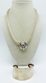 ESPO 925 NECKLACE & CUFF BRACELET