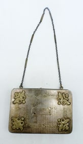 ANTIQUE STERLING COIN PURSE