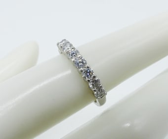PLATINUM 7 DIAMOND STACKER RING