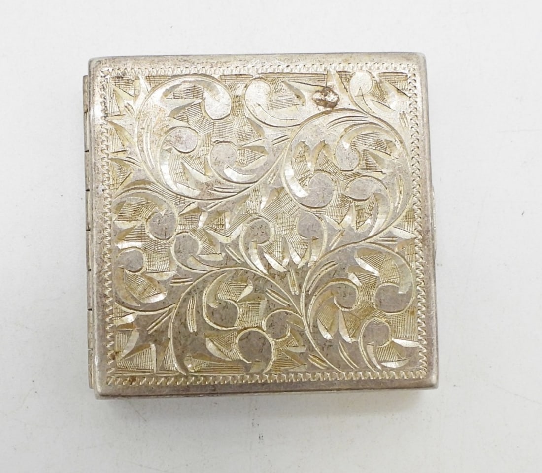 STERLING 950  COMPACT/PILL BOX (1 of 3)