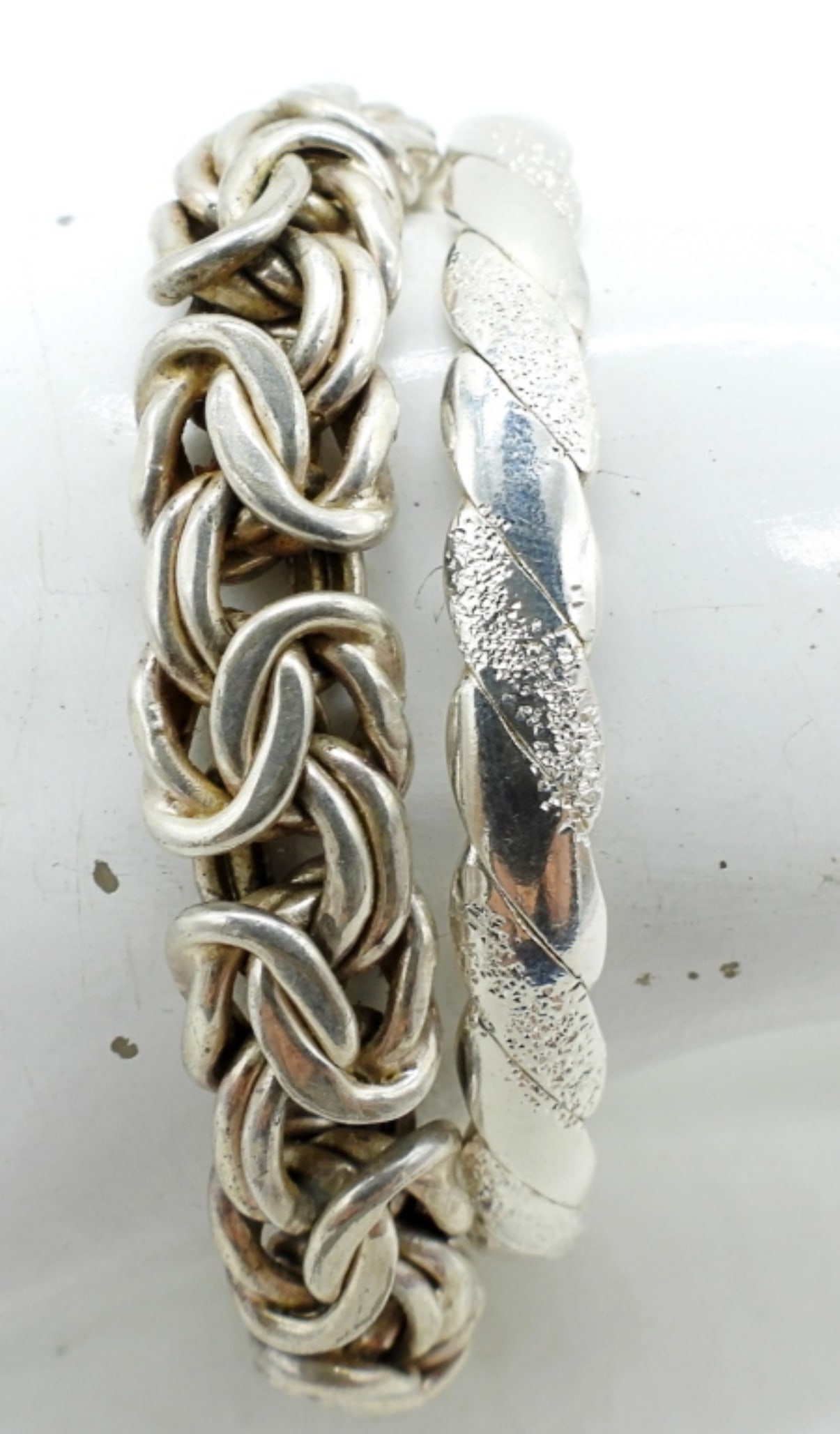 (2) STERLING BRACELETS (1 of 2)