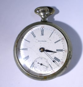 WALTHAM 18 SIZE POCKET WATCH