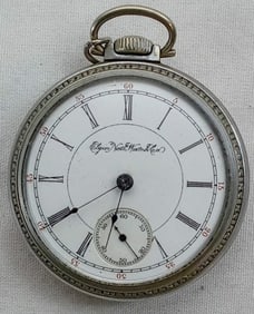 18 SIZE ELGIN OPENFACE POCKET WATCH