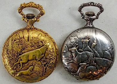 (2) INCABLOC 17j HUNTING THEME LOT