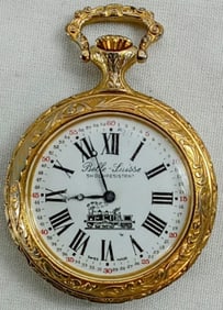 BELLE-LUISSE SWISS TRAIN THEME WATCH