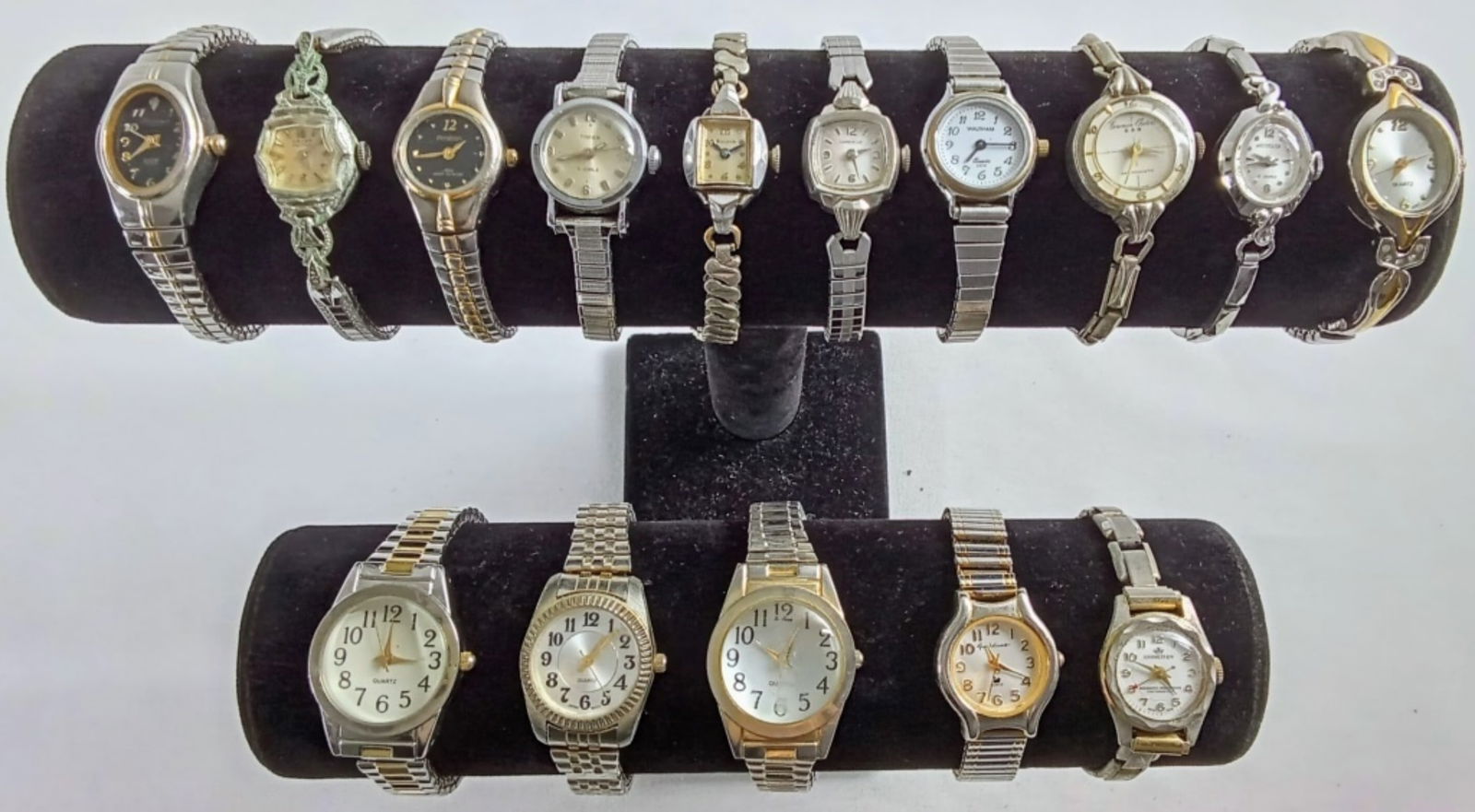 15 LADIES SILVER TONE WATCHES (1 of 1)