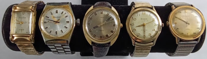 5 MENS MIXED LOT WATCHES