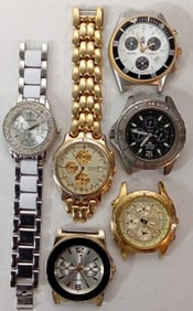 (6) CHRONOGRAPH DIALS / WATCHES