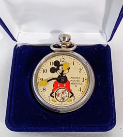 INGERSOLL MICKEY MOUSE POCKET WATCH