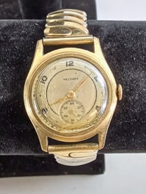 10k BEZEL HELBROS VTG WATCH