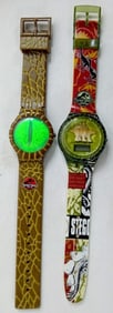 (2) JURASSIC PARK DIGITAL WATCHES