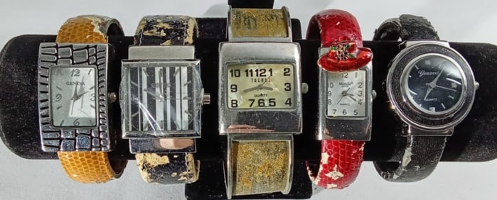 (5) CUFF FASHION RUFF SHAPE  BANDS