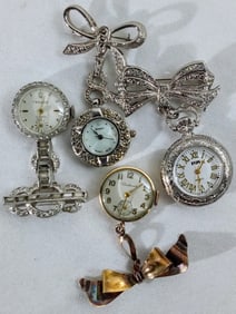 (4) WATCH BROCH PINS