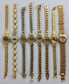 (8) LADIES DIGITAL WATCHES